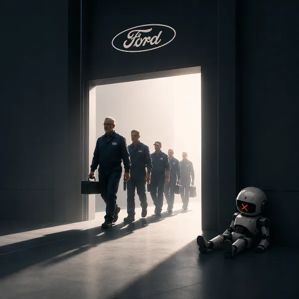 Обложка Ford вернул 350 инженеров-ветеранов после провала автоматизированного контроля качества