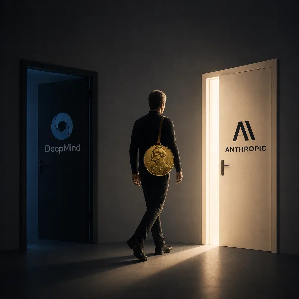 Обложка Нобелевский лауреат Джон Джампер уходит из DeepMind в Anthropic