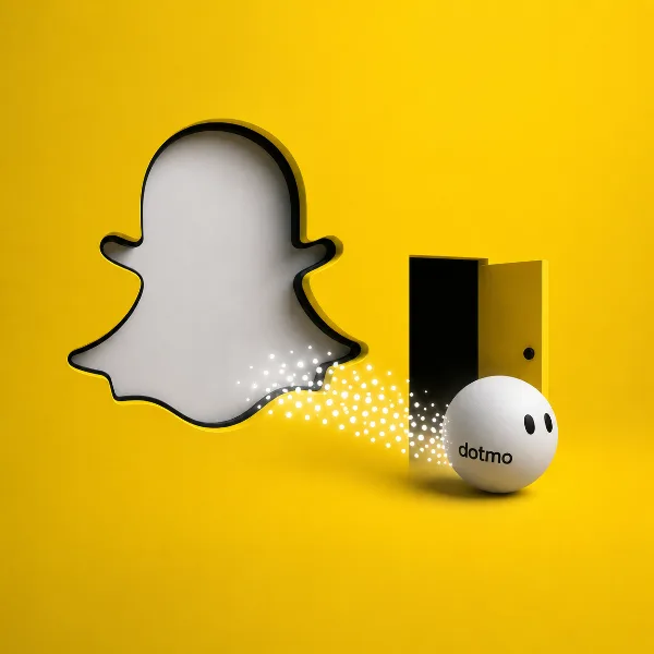 Обложка Snap выделила команду генеративного ИИ в отдельную компанию Dotmo