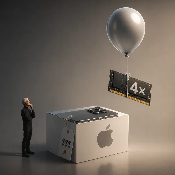 Обложка Тим Кук: подорожание техники Apple неизбежно — память выросла в цене вчетверо
