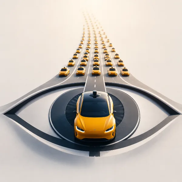 Обложка Mobileye идёт в перевозки: 100 роботакси в 2027 году и 17 тысяч через пять лет