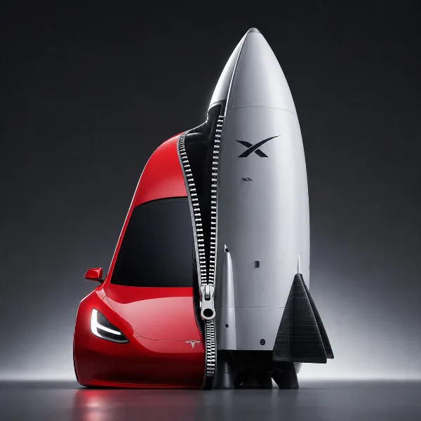 Обложка Слияние SpaceX и Tesla: что выдал проспект размещения и почему сделка буксует