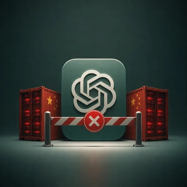 Обложка OpenAI закрыла две китайские сети в ChatGPT: комиксы про дата-центры и тарифы