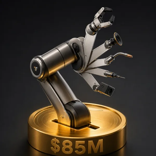 Обложка Theker привлёк $85 млн: роботы-трансформеры из Барселоны поставили рекорд Европы