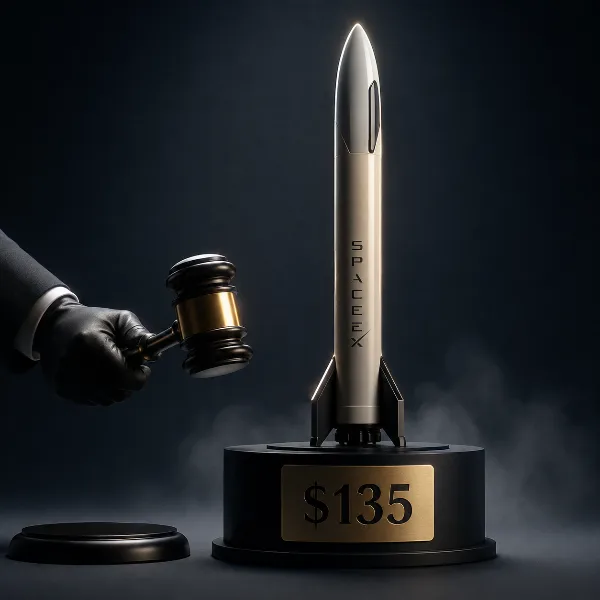 Обложка Рекордное IPO SpaceX на Nasdaq: $75 млрд, оценка $1,77 трлн и миллион спутников-серверов