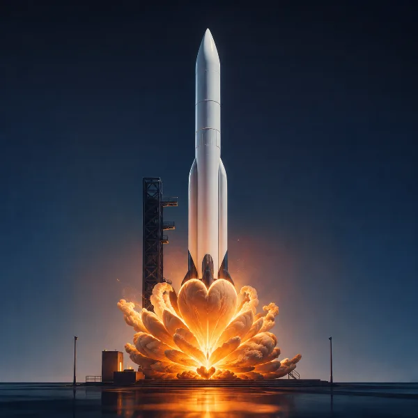 Обложка New Glenn взорвался на старте: Blue Origin рискует сорвать лунную программу NASA