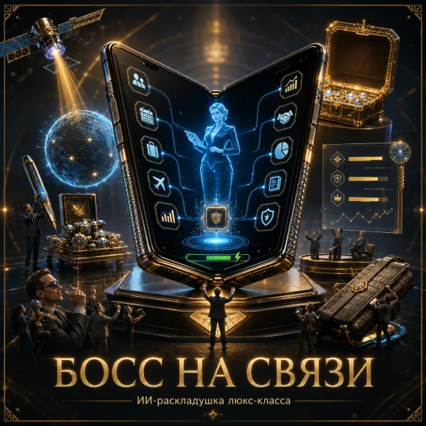Обложка Vertu представила складной смартфон Alphafold с ИИ-агентом для бизнеса