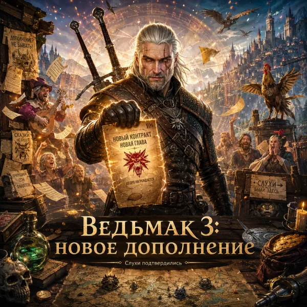 Обложка The Witcher 3: Wild Hunt — Songs of the Past: что известно о новом дополнении