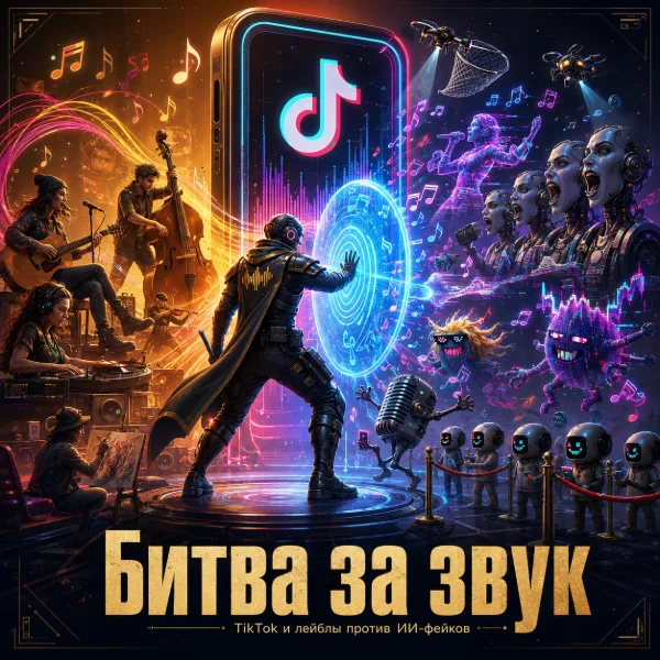 Обложка TikTok и Universal Music Group продлили соглашение: платформа будет удалять неавторизованную ИИ-музыку
