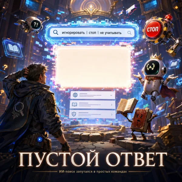Обложка Google AI Overviews путает слова «stop» и «ignore» с командами: поиск определений сломан