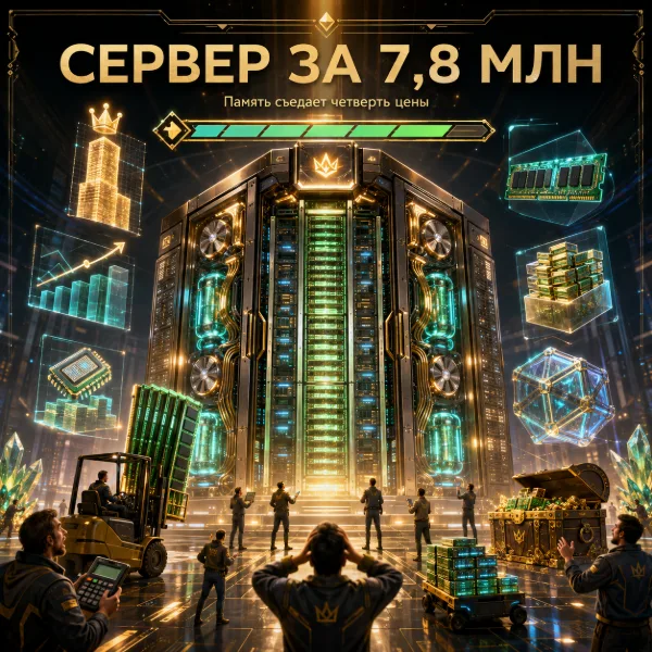 Обложка Стойка Nvidia VR200 NVL72 подорожает до $7,8 млн: память теперь четверть её стоимости