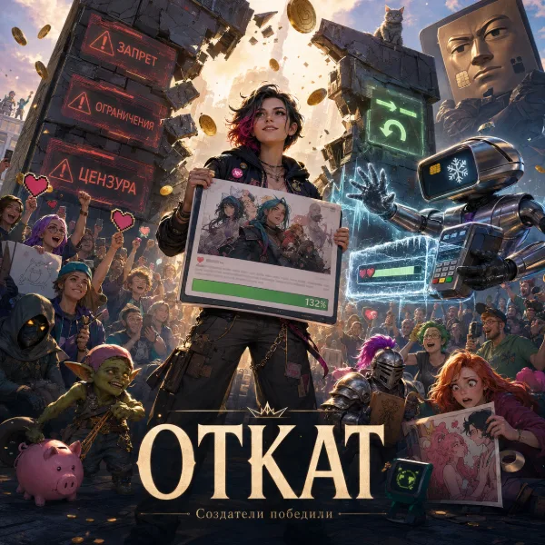 Обложка Kickstarter отменил новые правила для контента для взрослых после протестов авторов