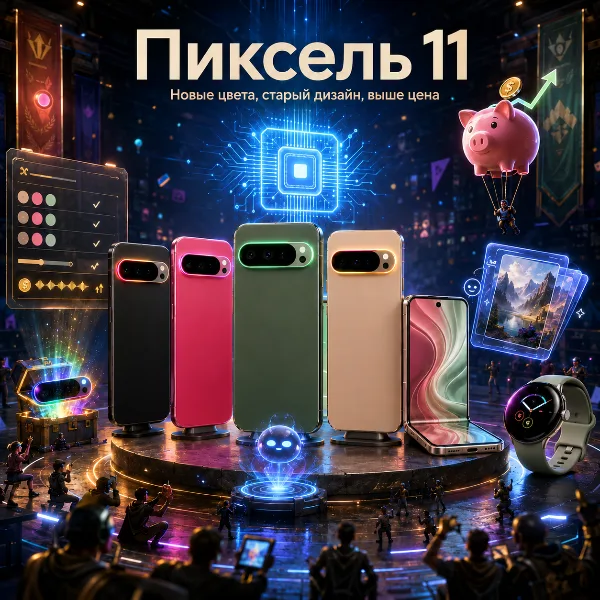 Обложка Google Pixel 11: дата выхода, характеристики, цены и главные слухи о линейке 2026 года