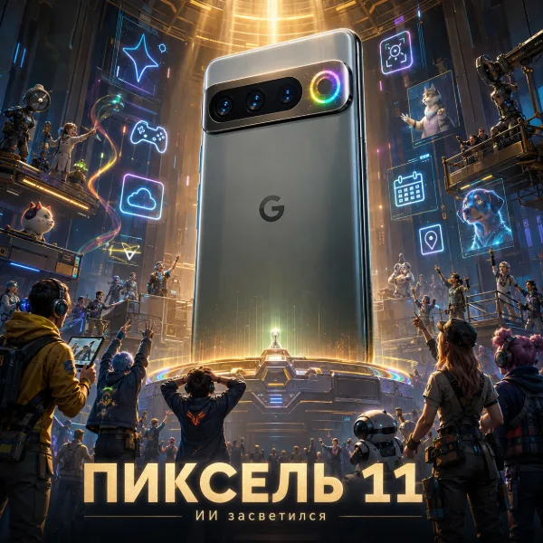 Обложка Pixel 11 Pro: Google дразнит светящимся индикатором Pixel Glow — презентация 12 августа