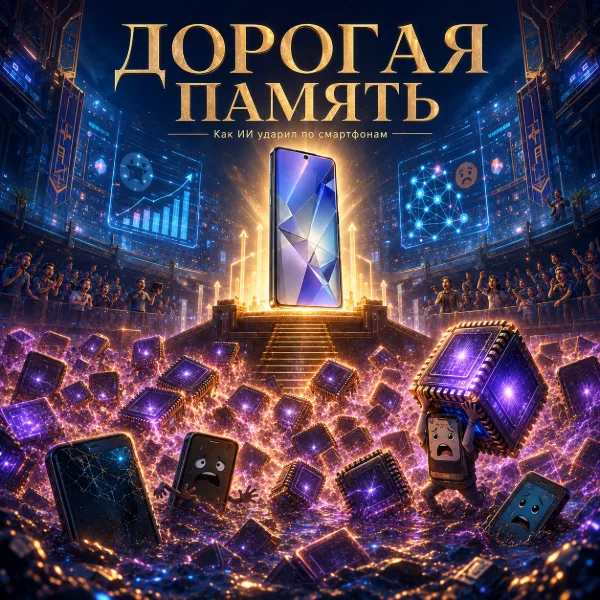 Обложка Samsung впервые ушла в убыток по смартфонам: виноваты цены на память и бум ИИ