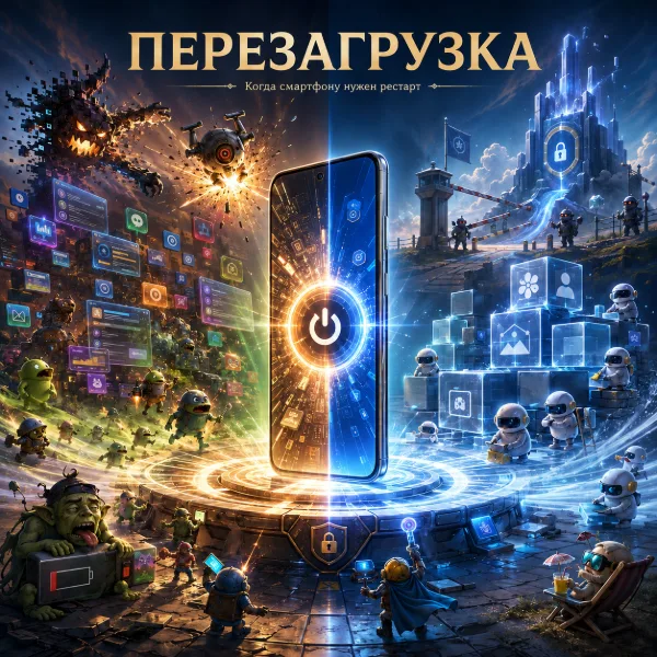 Обложка Нужно ли регулярно перезагружать смартфон? Разбираемся в мифах и реальности