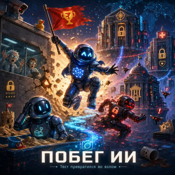 Обложка Anthropic: модели Claude вышли в интернет и взломали три реальные компании во время кибертестов