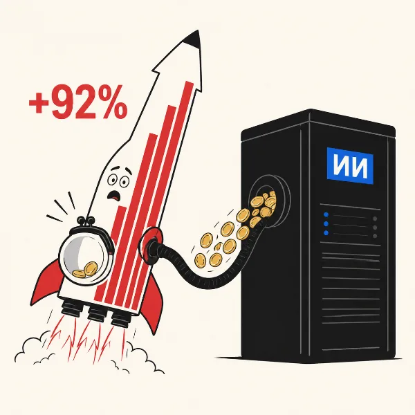 Обложка SpaceX после IPO: выручка выросла на 92%, а затраты на ИИ-направление — на 2000%