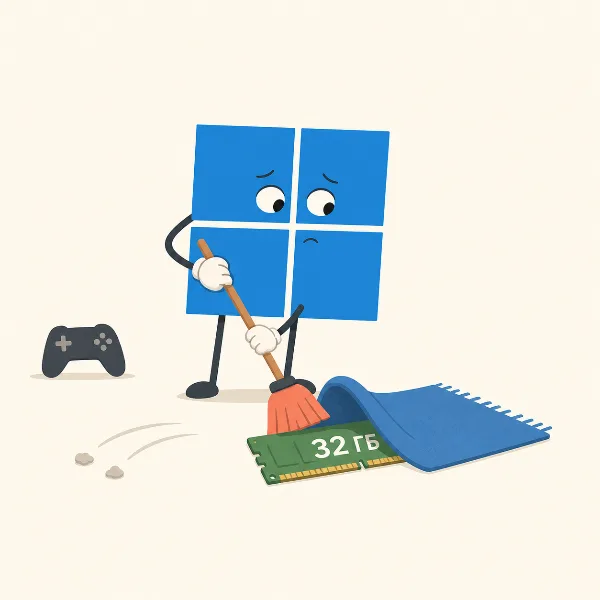 Обложка Microsoft второй раз в 2026 году удаляет статью про 32 ГБ ОЗУ для игр, продолжая продавать Surface с 8 ГБ памяти
