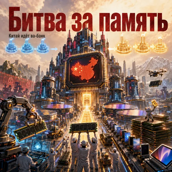Обложка CXMT нацелилась на 30% мирового рынка DRAM к 2030 году: шестой завод в Пекине и главные риски экспансии