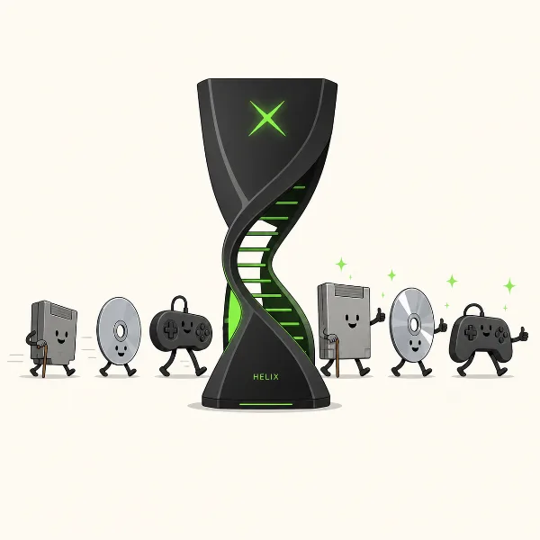 Обложка Xbox Helix: Microsoft предлагает издателям вернуть игры всех поколений Xbox