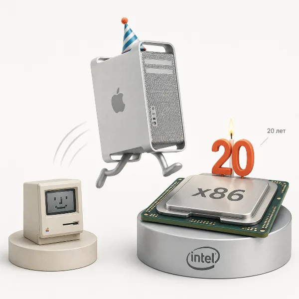 Обложка Первому Mac Pro исполнилось 20 лет: как Apple завершила переход на Intel Xeon