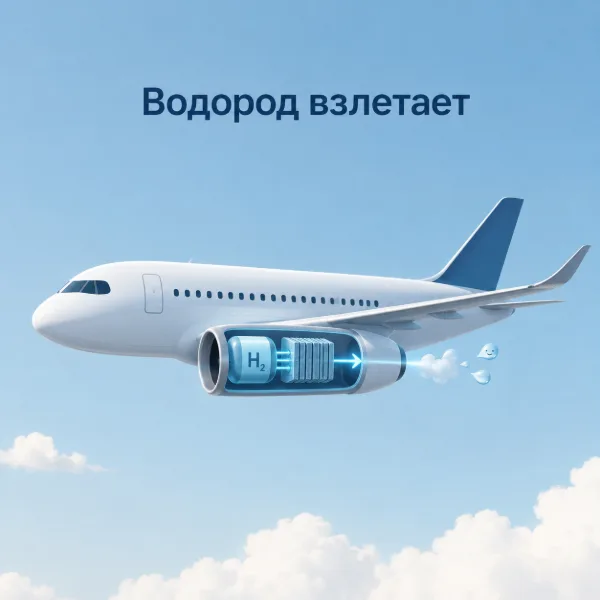 Обложка Airbus и MTU создадут первый в мире водородный авиадвигатель