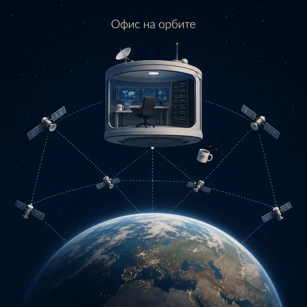Обложка Intel предлагает выносить управление спутниковыми сетями на орбиту