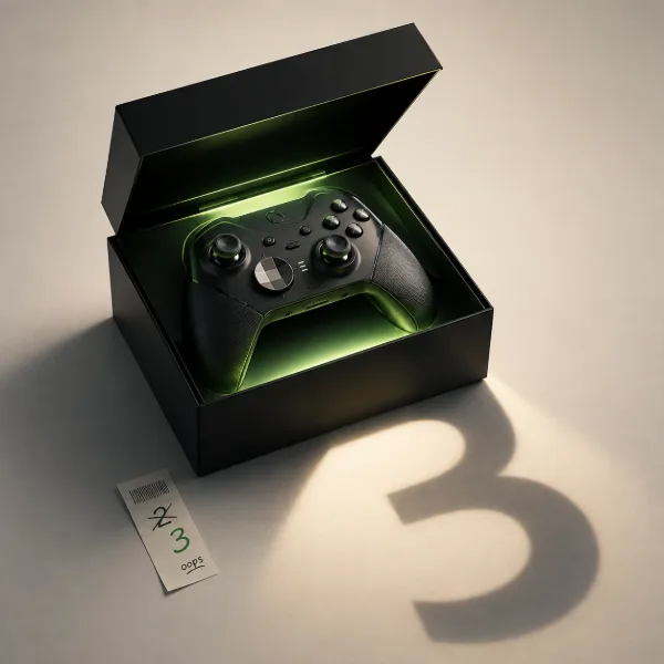 Обложка Прототип Xbox Elite Controller 3 со встроенным экраном случайно утёк в Сеть после продажи на OfferUp