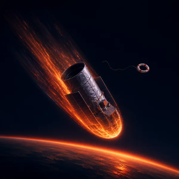 Обложка NASA отменило спасение обсерватории Swift: телескоп сгорит в атмосфере до конца года