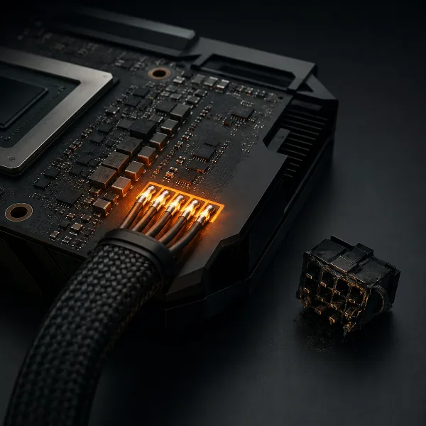 Обложка Питание RTX 5090 припаяли прямо к плате: моддеры избавились от плавящегося 16-контактного разъёма