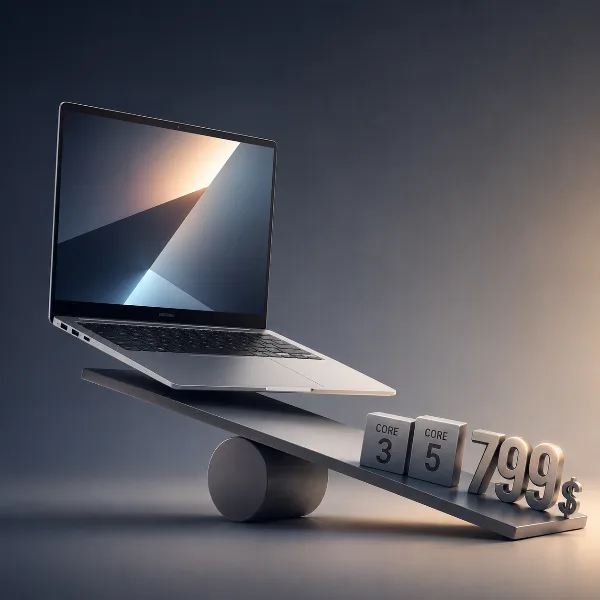 Обложка Samsung Galaxy Book 6 за 799 долларов: 14 дюймов, Intel Core 3 и Core 5