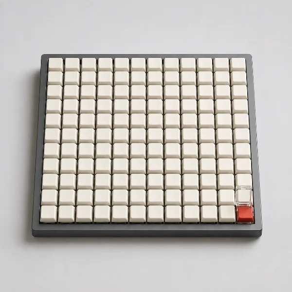Обложка Keychron C100 8K: макропад из 100 клавиш в сетке 10×10 для тех, кому не хватает горячих сочетаний