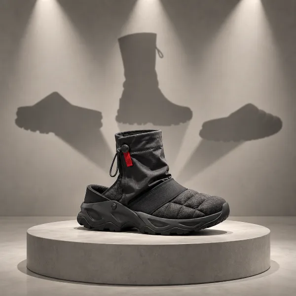 Обложка New Balance TDS MSNB1: ботинок, мюль и тапок в одной паре