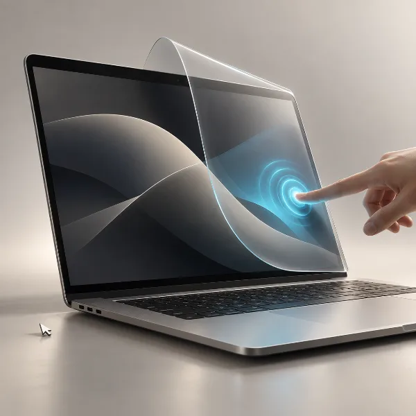 Обложка Intricuit Magic Screen: накладной сенсорный экран для MacBook на чипах M