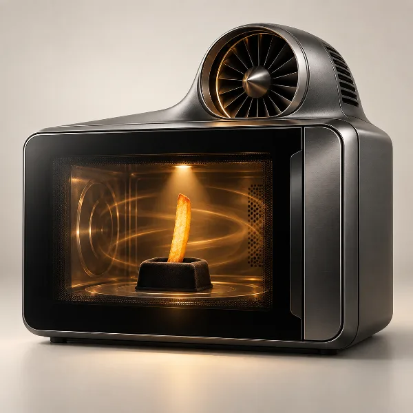 Обложка Ninja Crispi Microwave: микроволновка с аэрогрилем за 450 долларов
