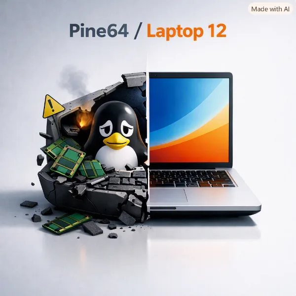 Обложка Pine64 остановила выпуск Linux-устройств из-за дефицита памяти, а Framework обновил Laptop 12