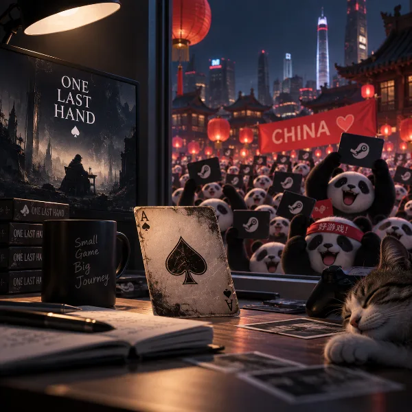 Обложка Инди-игра One Last Hand продала 12 000 копий за две недели — 90% покупателей из Китая