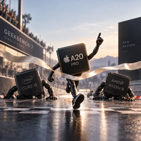 Обложка Apple A20 Pro поставил рекорд Geekbench 7: обошёл Core i9 и Ryzen 9 в однопоточном тесте