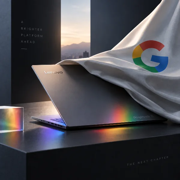 Обложка Утечка: Lenovo Googlebook 15 получит премиальные характеристики новой платформы Google