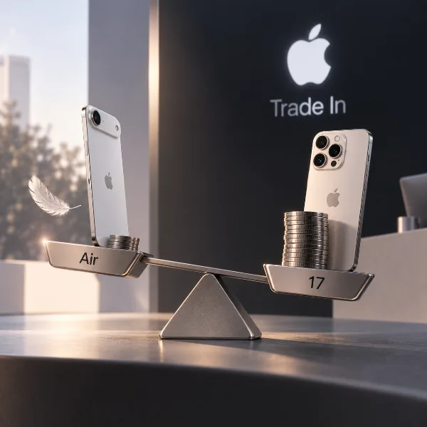 Обложка Почему программа трейд-ин Apple оценивает iPhone Air дешевле, чем iPhone 17