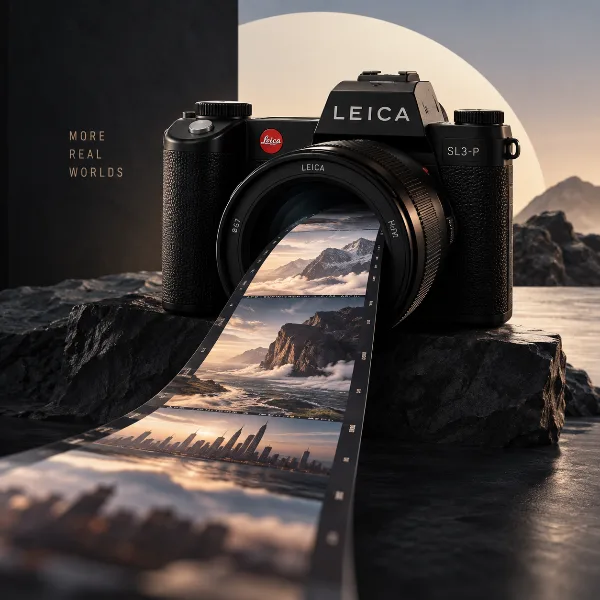 Обложка Leica SL3-P: 44 Мп, 8,1K open gate и 819 точек автофокуса за 6690 долларов