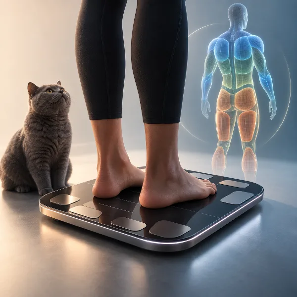 Обложка Wyze Scale BodyScan: более доступные умные весы с восемью электродами и сегментным анализом тела