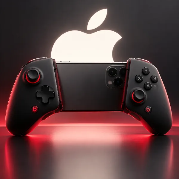 Обложка Apple, по данным Bloomberg, разрабатывает два геймпада для iPhone под брендом Beats