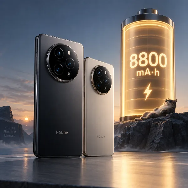 Обложка Honor Magic9 и Magic9 Pro Max: утечка раскрыла характеристики с батареей до 8 800 мА·ч