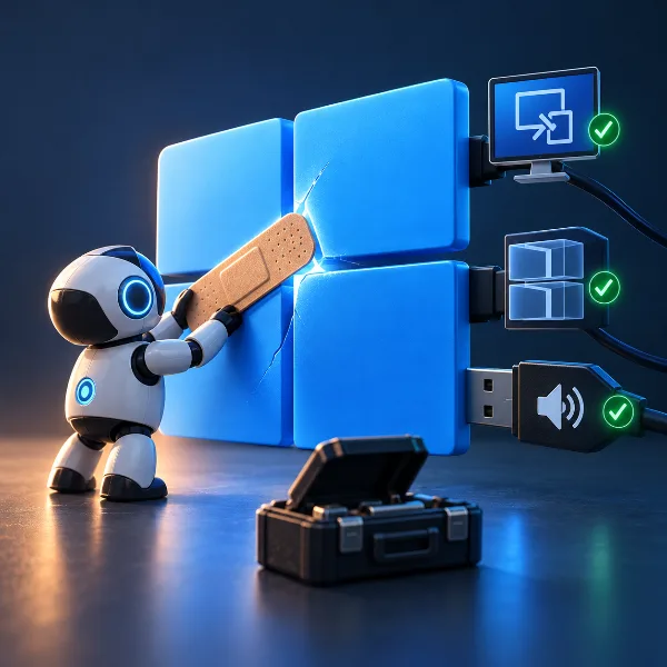 Обложка Экстренное обновление KB5129195 для Windows 11 чинит RDP, Hyper-V и USB-звук после сентябрьского патча