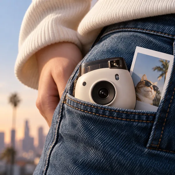 Обложка Fujifilm Instax Pal 2: карманная цифровая камера в стиле плёночной с оптическим видоискателем за $169,95