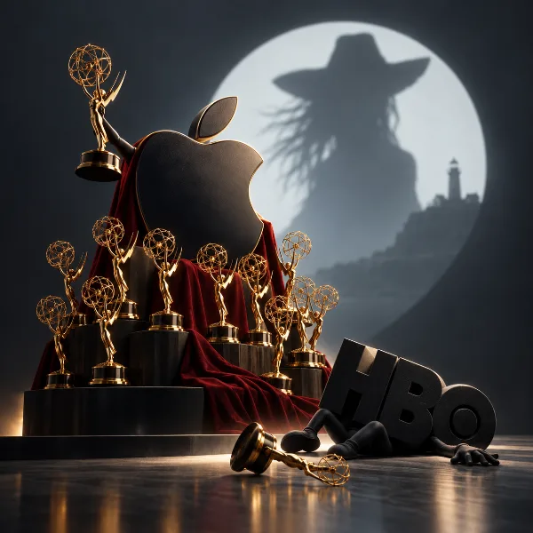 Обложка Apple TV обошёл HBO на «Эмми» 2026: комедийный хоррор Widow's Bay собрал рекордные для комедии 14 наград