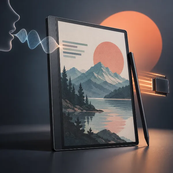 Обложка Boox Note Air6 C: цветной планшет E Ink на 10,3 дюйма с ускоренным процессором и ИИ-расшифровкой речи