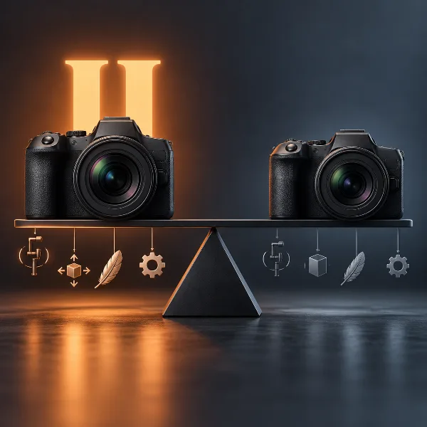 Обложка Canon EOS R8 Mark II против первой R8: стабилизация, размеры, масса и характеристики